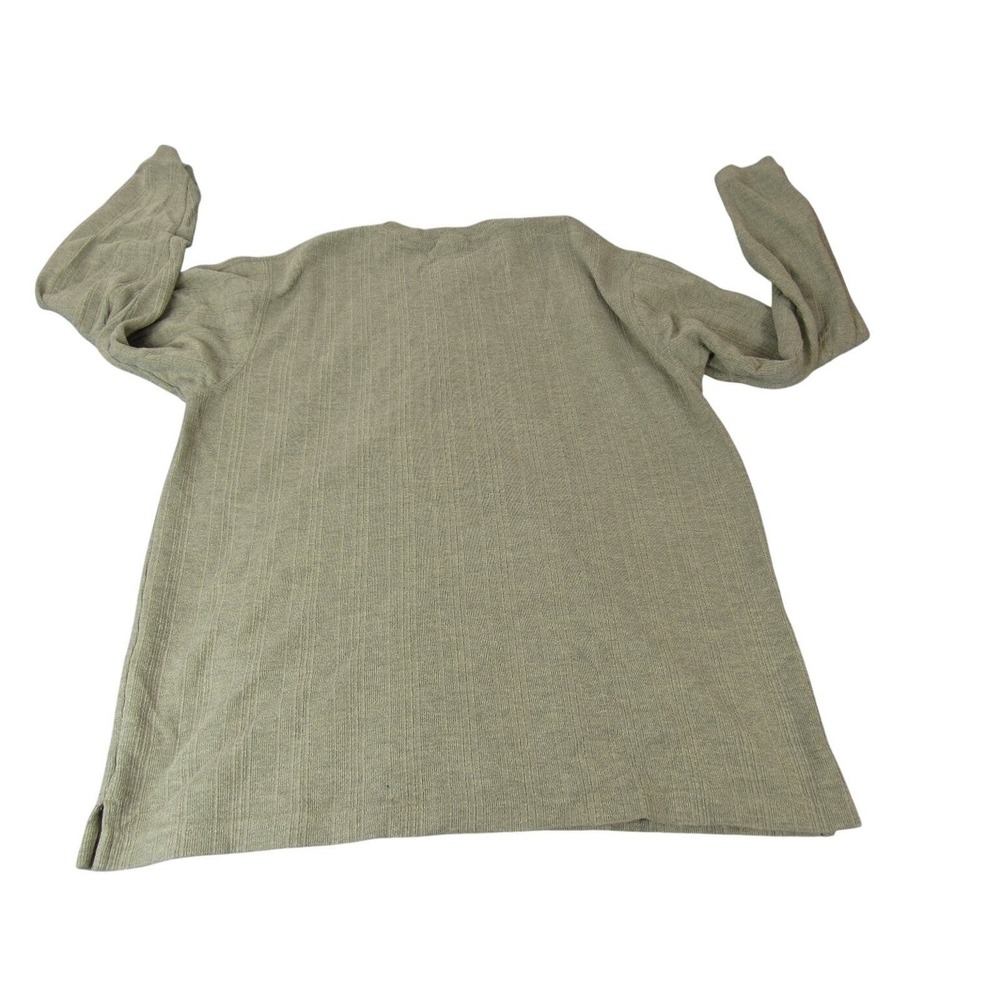 George Men's T-Shirt Extra Large Olive Cotton Polyester Crew Neck - Picture 3 of 9